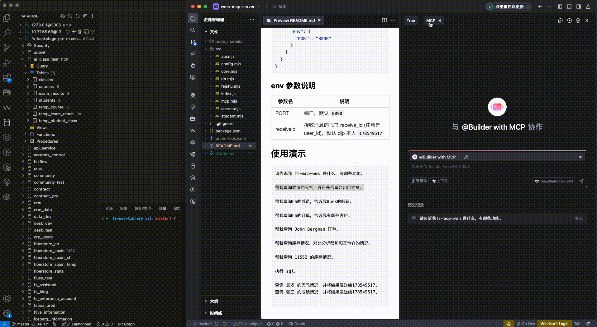 演示